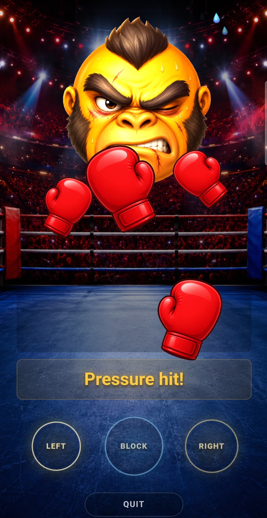 Emoji Boxing pressure fight screen