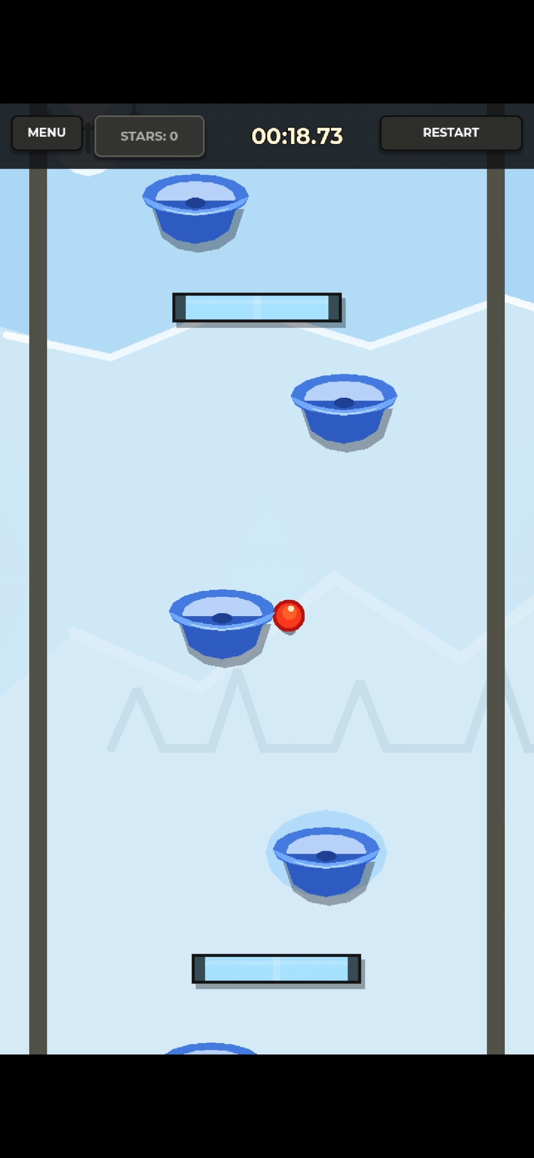 Sling Hopper stage gameplay screen 3