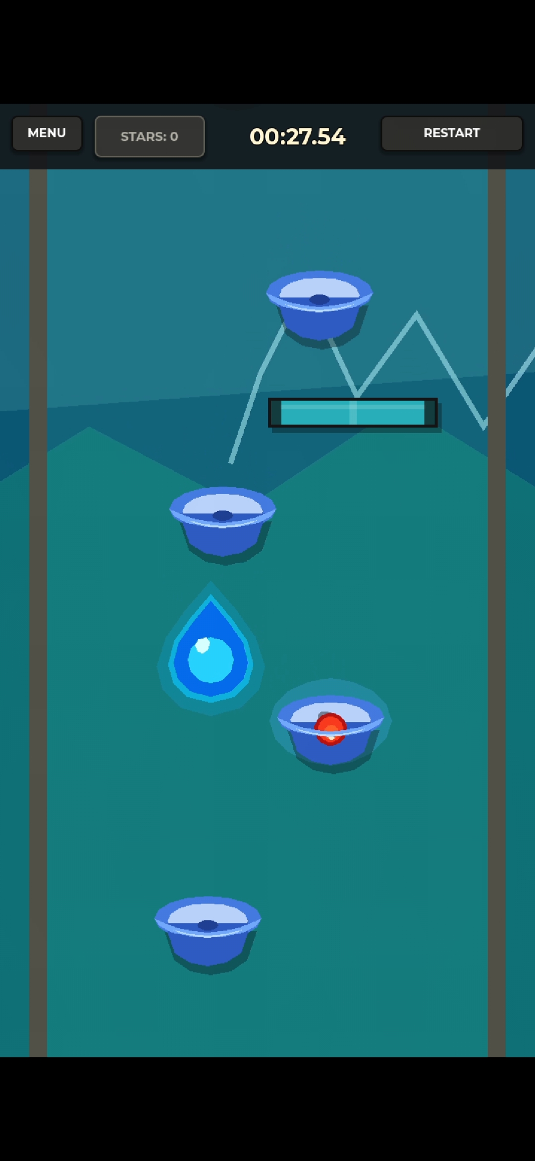 Sling Hopper stage gameplay screen 8