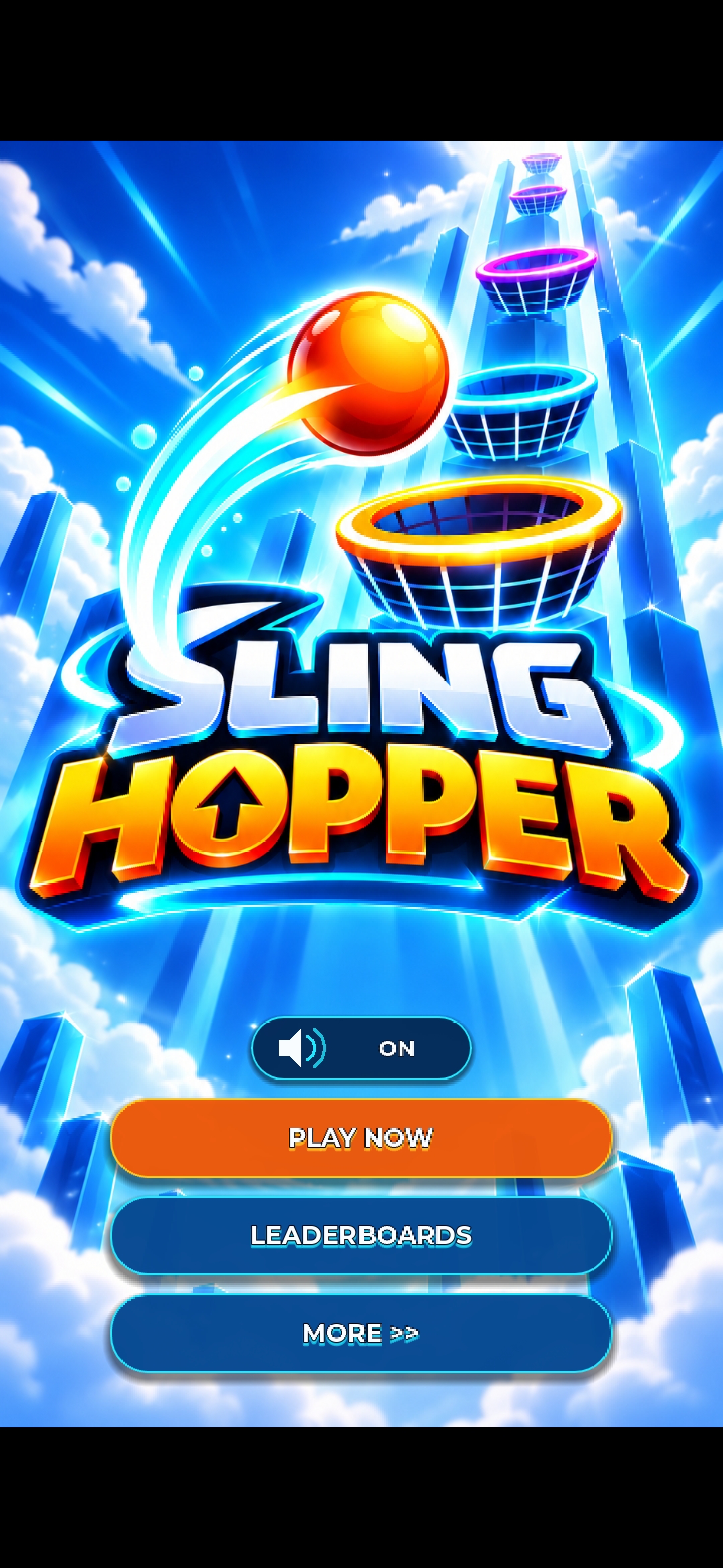 Sling Hopper main menu